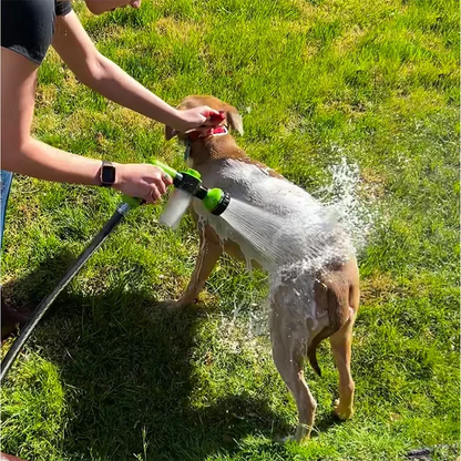 Sauberhund - Hundedusche mit integriertem Shampoo-Spender